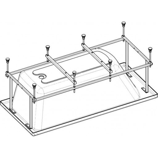Монтажный комплект для ванны Roca Uno 170х75 см ZRU9302876